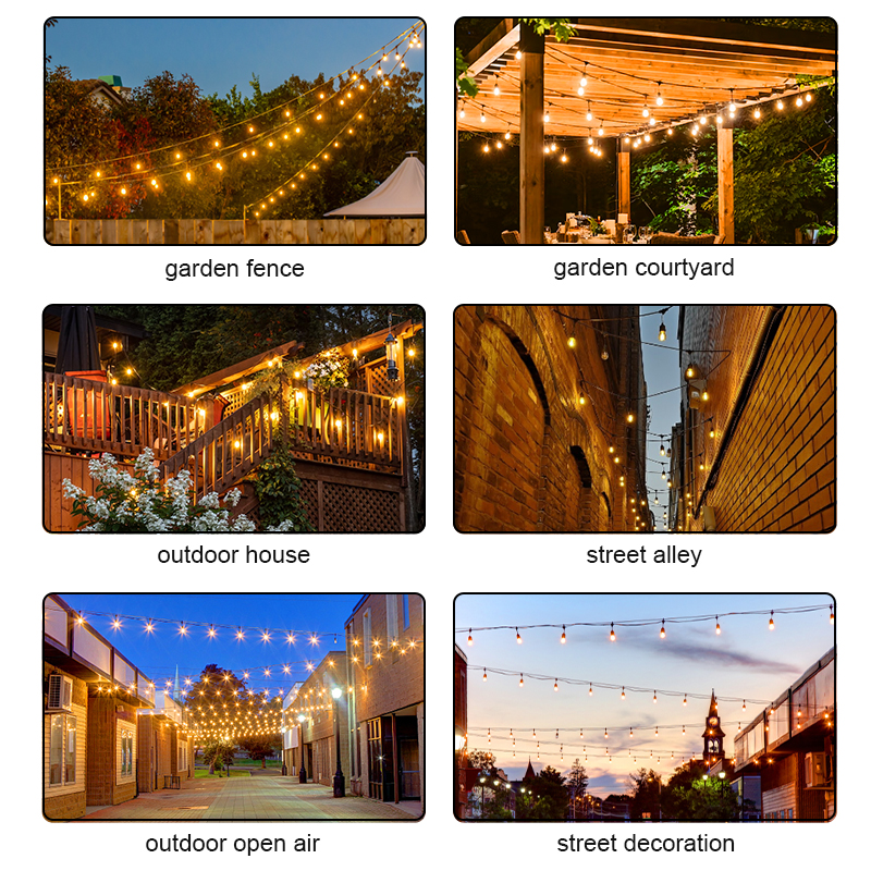 HCP094  S14太阳能灯串